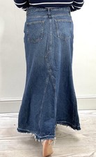 Zara high waist blue denim