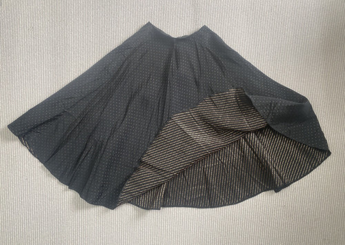 Vintage 1950s black grosgrain - vintage,