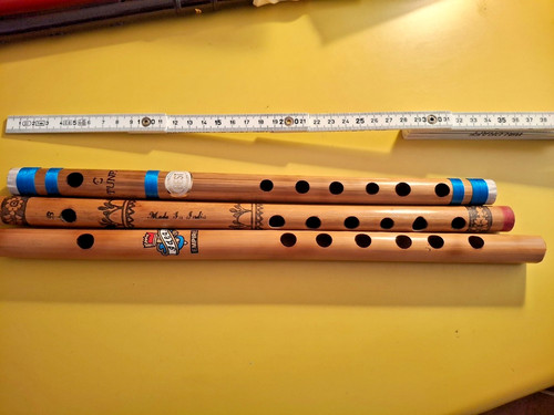 Set bamboo flutes - 3,