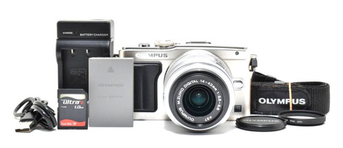 Olympus pen pl5 body - pen, silver