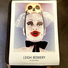Leigh Bowery wearing a crown