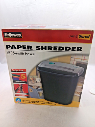 Fellowes shredder sheet - fellowes, 5-sheet