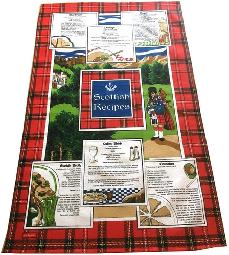 Scotland tea towel - scotland, "scottish