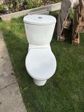 White Bathroom Suite (Bath + Toilet + Basin c/w Pedistal