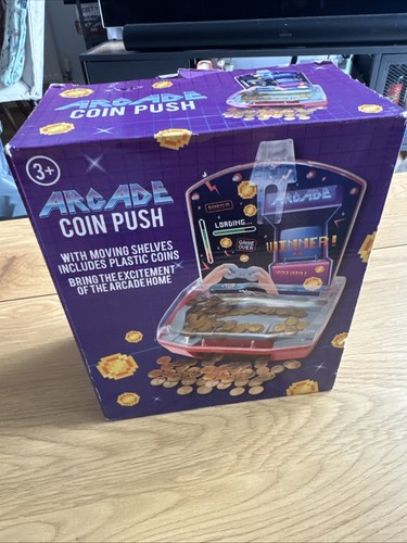 Arcade coin push - coin, machine