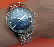 SEIKO Presage Blue Burst Dial 4R35A Birthday Anniversary Office Gift Classic Car