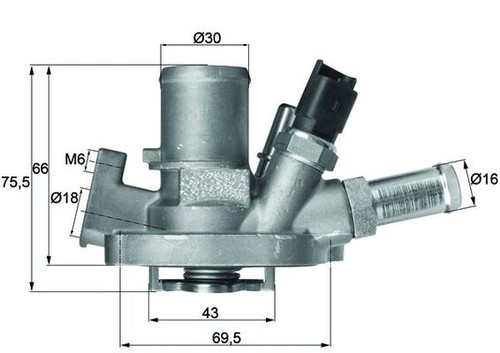 Mahle 151 thermostat - mahle,