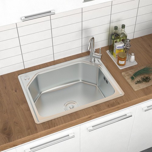 Top inset utility sinks - top,