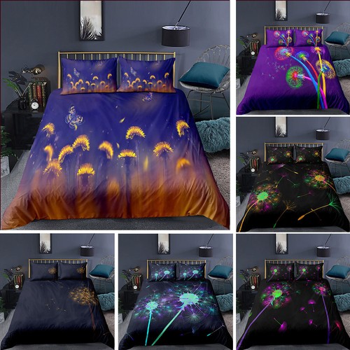Dandelion duvet quilt cover - 3d,