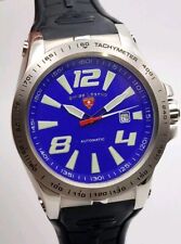 Swiss Legend Sprint Racer Men's Watch Automatic 47mm Blue Swiss Made with Date