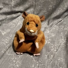 Ty Hamster/ Guinea Pig Beanie Baby. No label. Could be Rare?? Vintage Plush soft