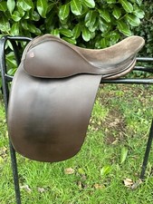 JEFFRIES PONY SUEDE SEATED SHOW SADDLE 15”