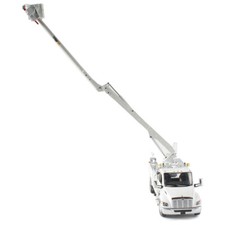 Peterbilt 536 Truck with Altec AA55 Aerial Service Body White Transport  1/32