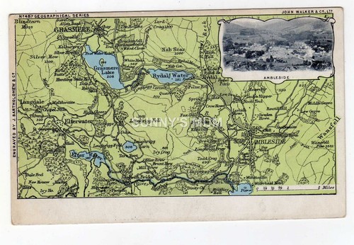 Cumbria ambleside map john - cumbria,,