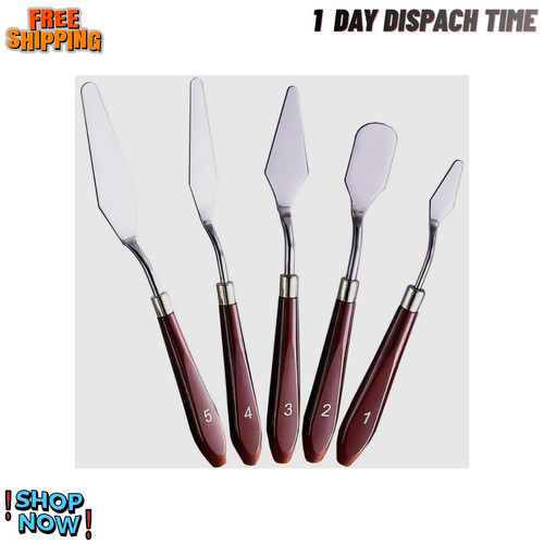 Piece palette knife set - 5,