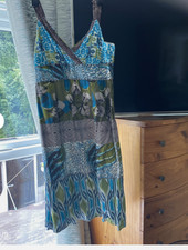 MONSOON 100% cotton BLUE GREEN