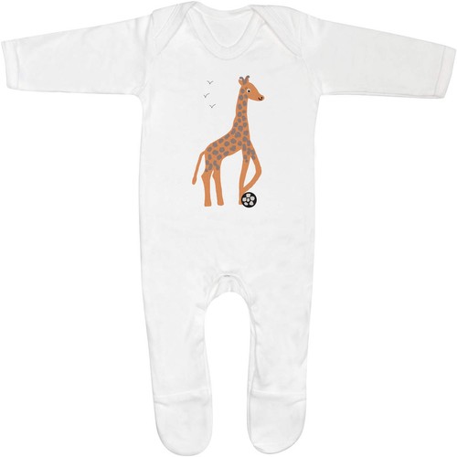 Giraffe playing football - 'giraffe,