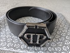 Philip Plein Men's Belt Black
