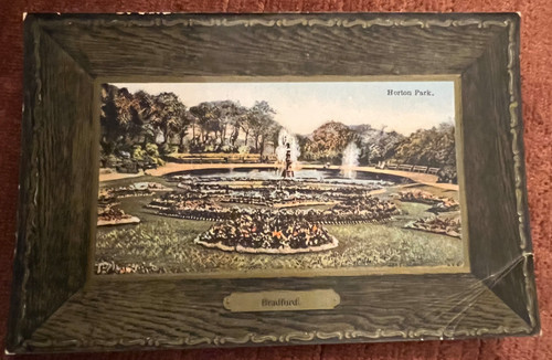 Antique postcard bradford - antique,