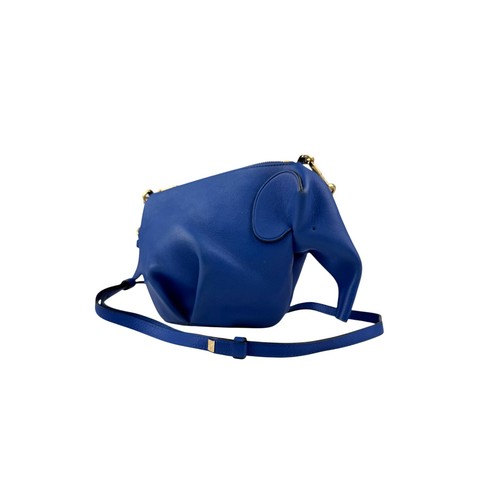 Loewe animals blue leather - blue,