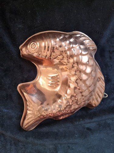 Vintage copper salmon fish - vintage, salmon/fish