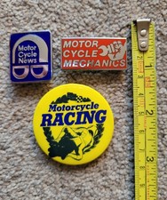 Motorcycle Publication Pin