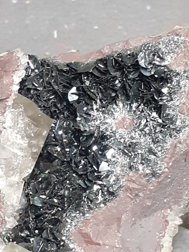 Hematite and quartz florence - and,