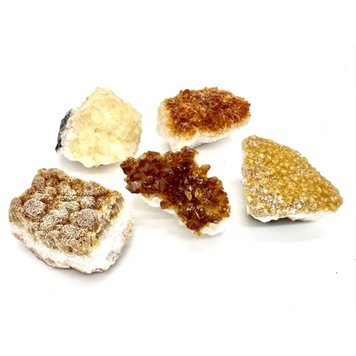 Citrine cluster 8cm aa - 5–8cm,