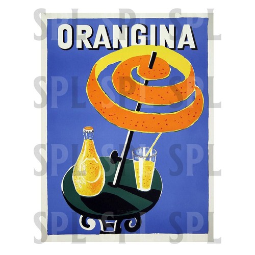 Orangina metal sign retro - metal,