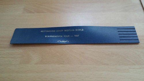Bournemouth tour bowls 1997
