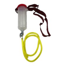 Royal Enfield BSA Norton Vintage Bike Auxiliary Fuel Petrol Tank 300ml - Red