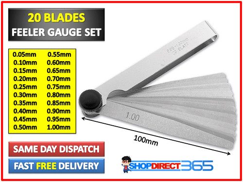 Metric blade leaf feeler - metric, 20