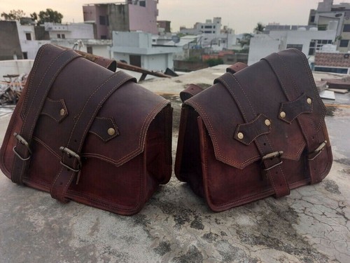 Motorcycle bag goat - motorcycle, leather