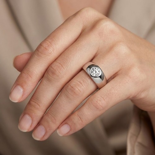Solitaire engagement ring 14k - solitaire,