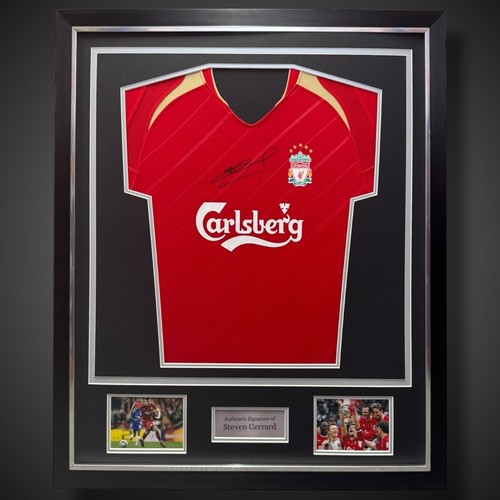 Steven gerrard hand signed - steven,