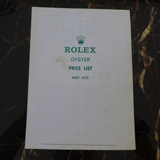 ORIGINAL VINTAGE 1975 ROLEX