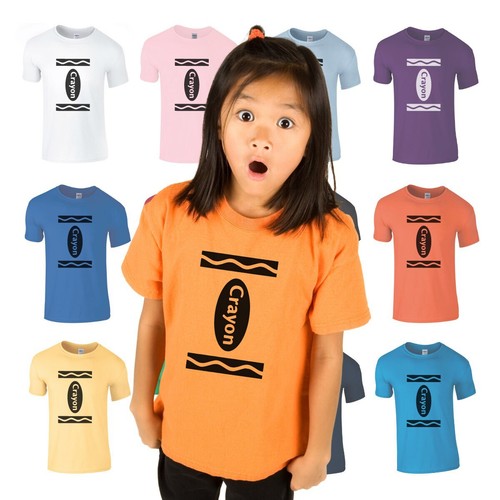 Kids crayon fancy dress - kids,