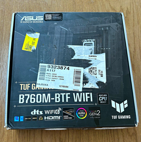 Asus tuf gaming b760m - asus, b760m-btf