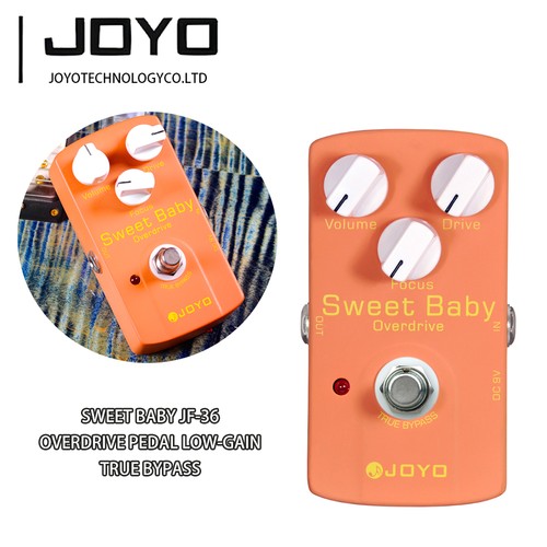 Joyo overdrive pedal low gain - overdrive, low-gain