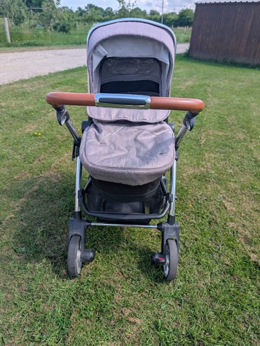Grey silver cross pram - pram, used