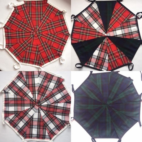 Hogmanay fabric bunting - fabric,