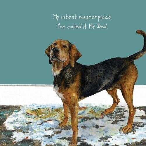 Little dog laughed card - little,