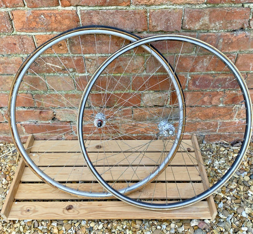 Mavic front tubula wheels - x,