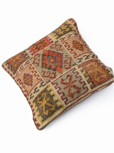 Brown cushion cover natural - brown,