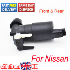 FOR RENAULT CLIO MK3 2005~2015 FRONT & REAR TWIN OUTLET WINDSCREEN WASHER PUMP