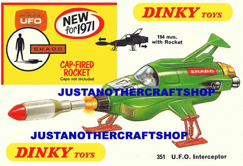Dinky toys 351 ufo - dinky,