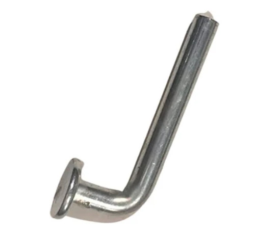 Shaped safety locking - locking, pin