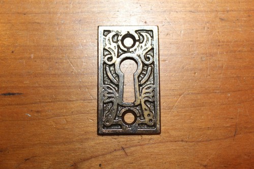 One small ornate antique brass - small,