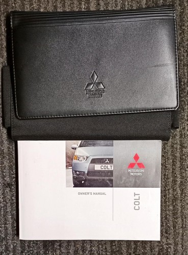Mitsubishi colt owner manual - mitsubishi, owner's
