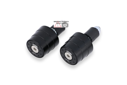 Handlebar ends color black - handlebar,